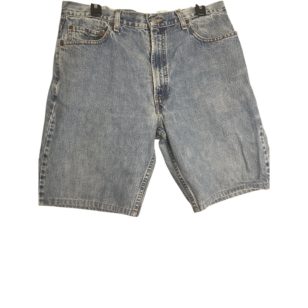 Levis 550 Relaxed Fit‎ Denim Shorts Mens 36 Blue Jean Shorts 10 Inseam